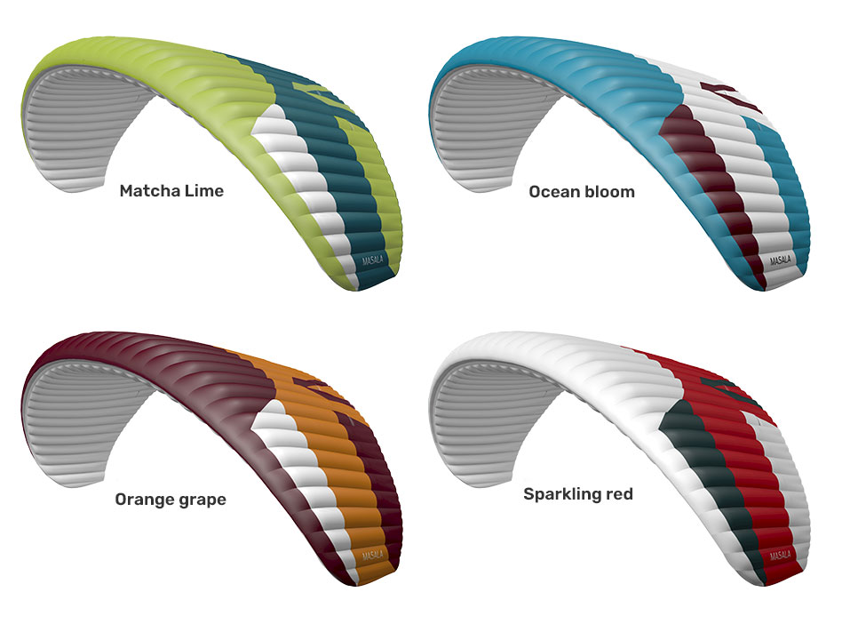 couleurs parapente skywalk masala 4